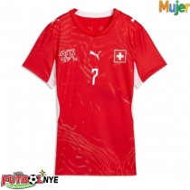 Camiseta Suiza Breel Embolo #7 Primera Equipación para mujer Mundial 2026 manga corta